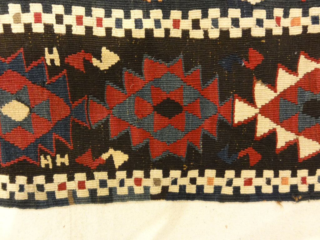 30155 Antique turkish Kelim Tribal Rug Featuring Goddess of Anatolia and Phoenixes