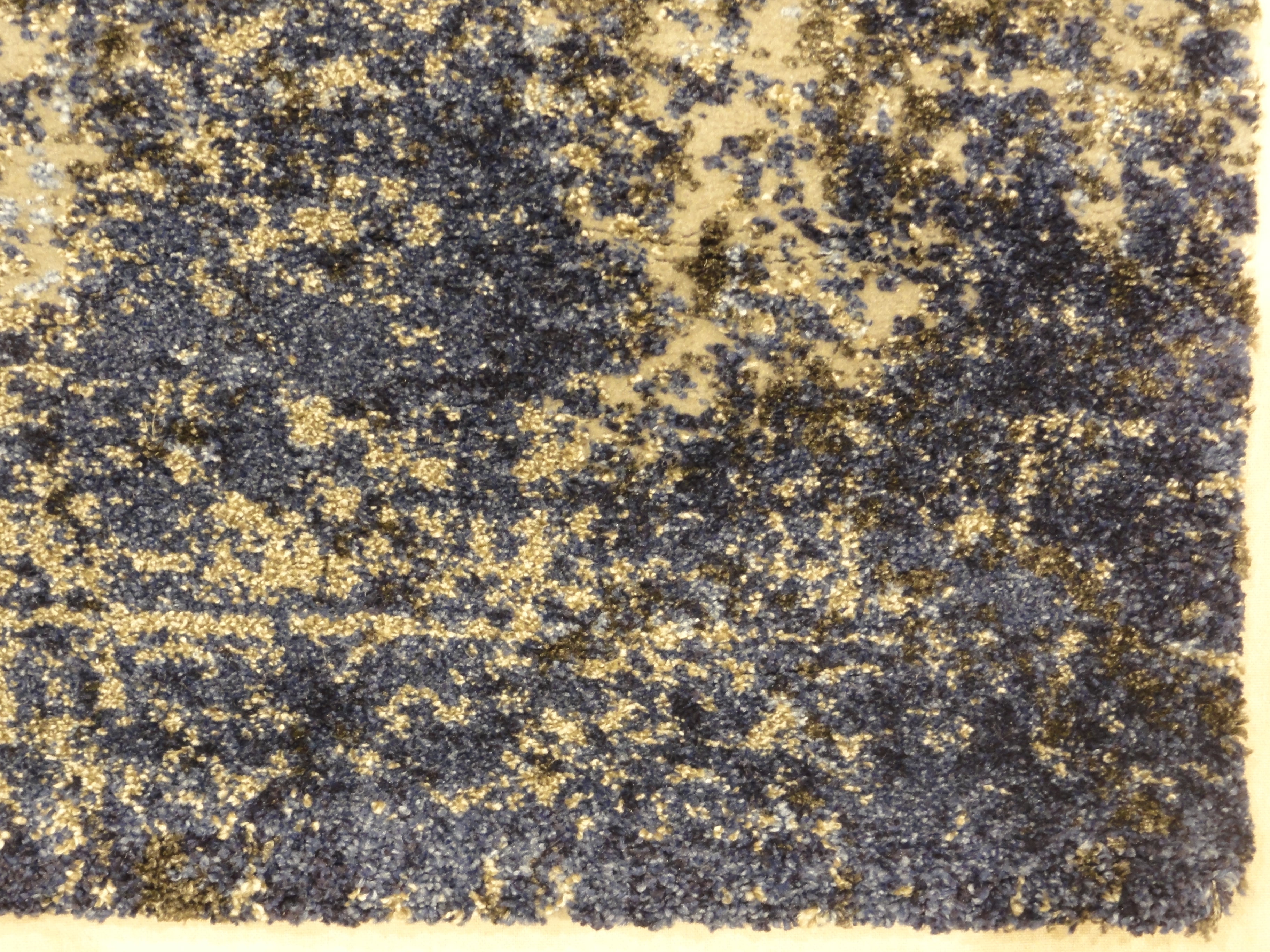 Modern Grey Navy Rug 33011