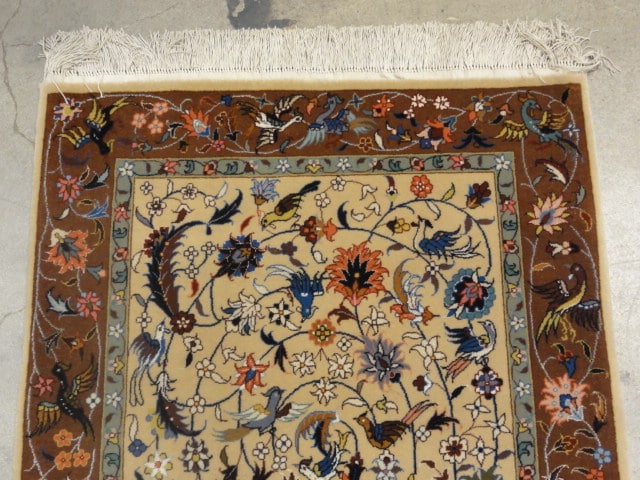 44003 Fine Wool & Silk Tabriz Runner