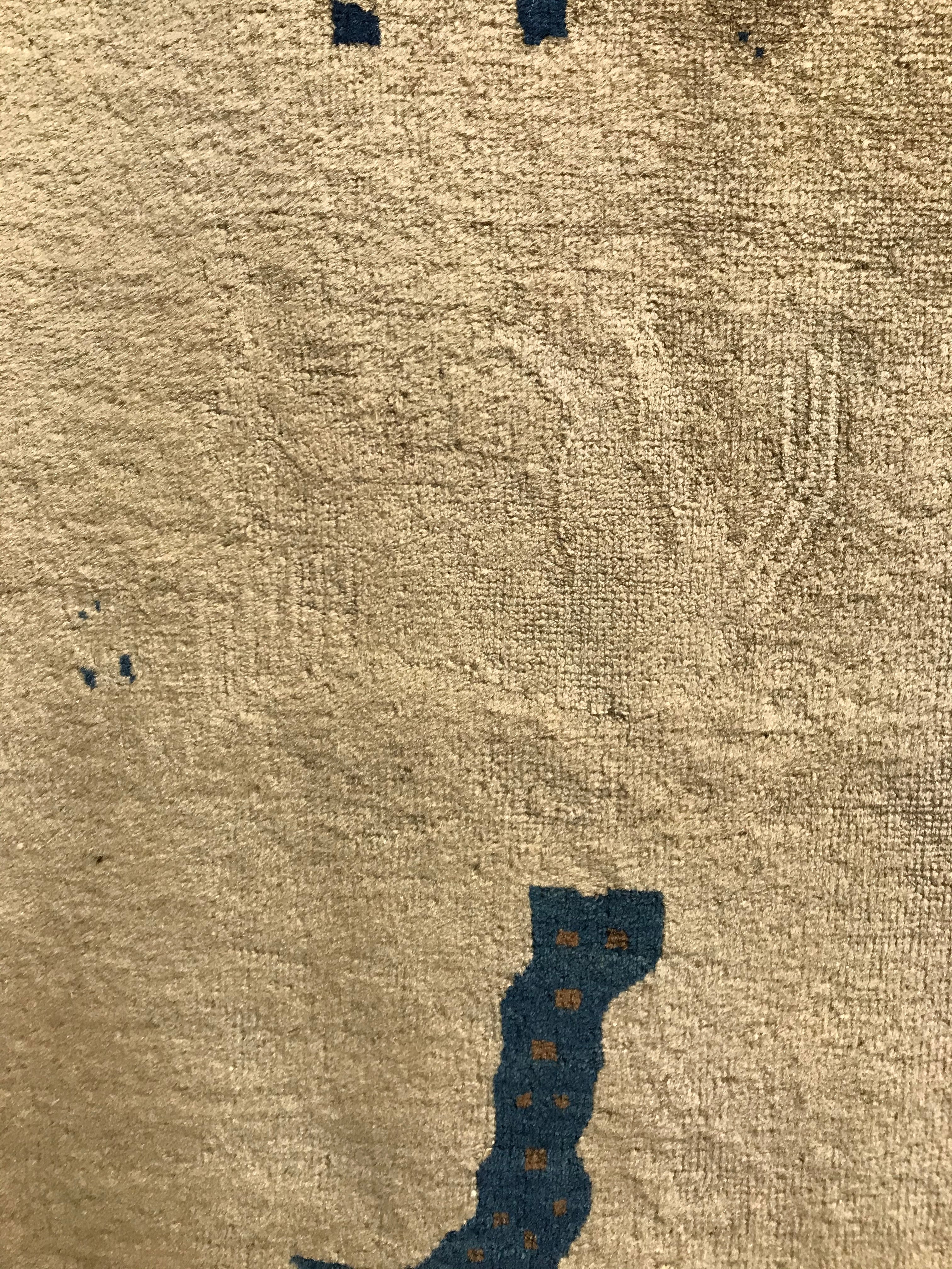 Antique Seven Horses Emperor’s Rug 30533