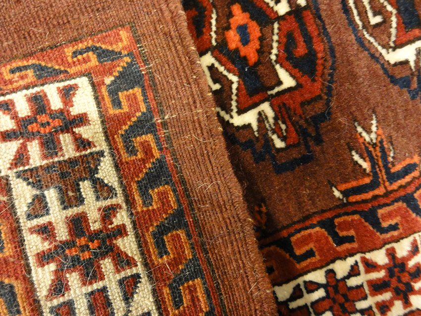 Antique Yomud Chuval 19th Cent.-Rugs & More-Santa Barbara Design Center