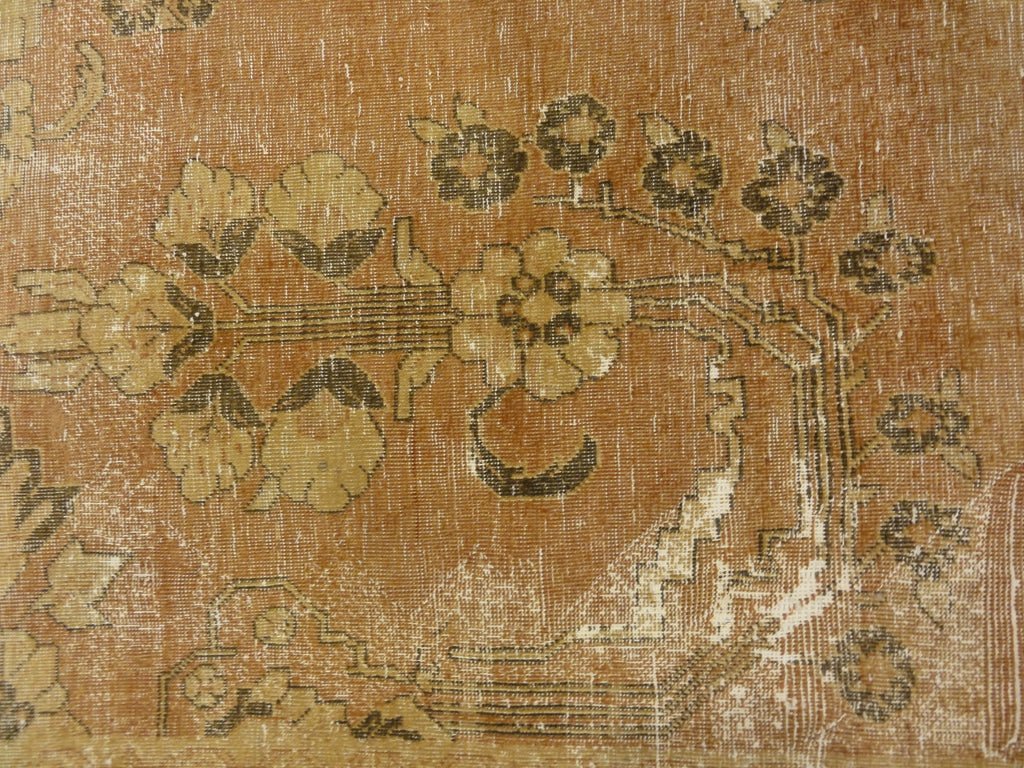 Beautiful Antique Beige Persian Tabriz Rug Genuine Woven Carpet Art Intricate Authentic Santa Barbara Design Center Rugs and More