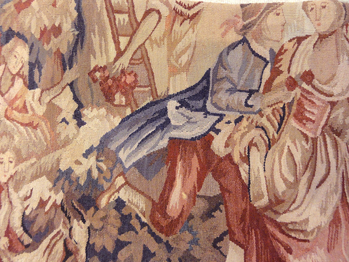 Scenic Needlepoint tapestry | Rugs & More| Santa Barbara Design Center 27177