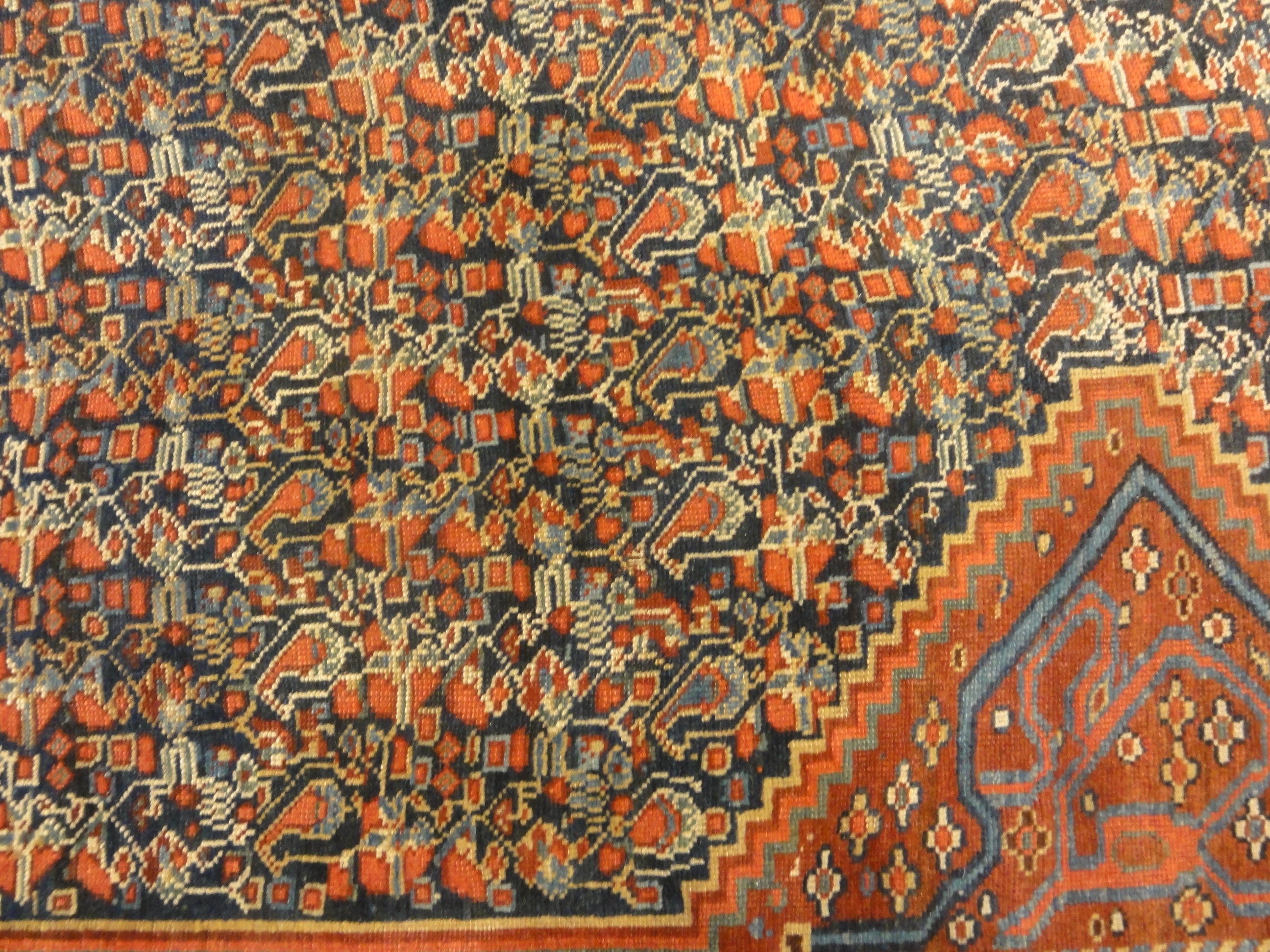 Antique Khamseh Woven C. 1875 Rugs & More-Santa Barbara Design Center