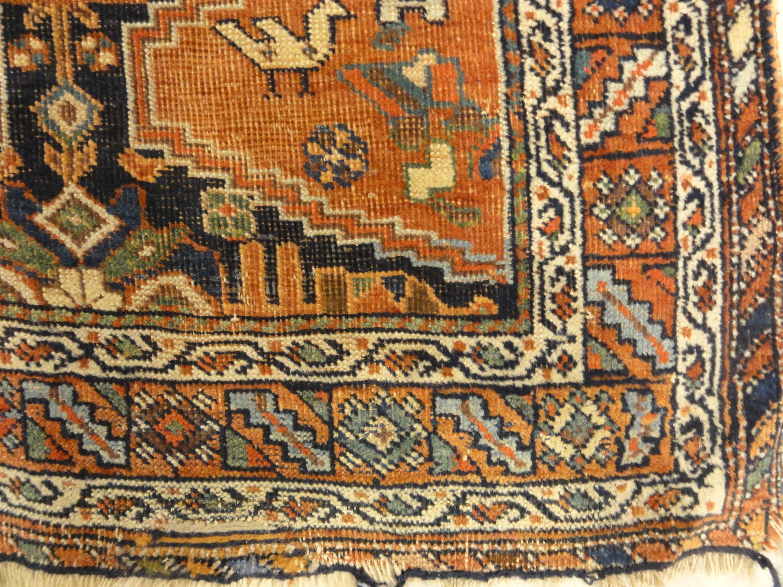 Antique Persian Afshar Rug Circa 1880 30730