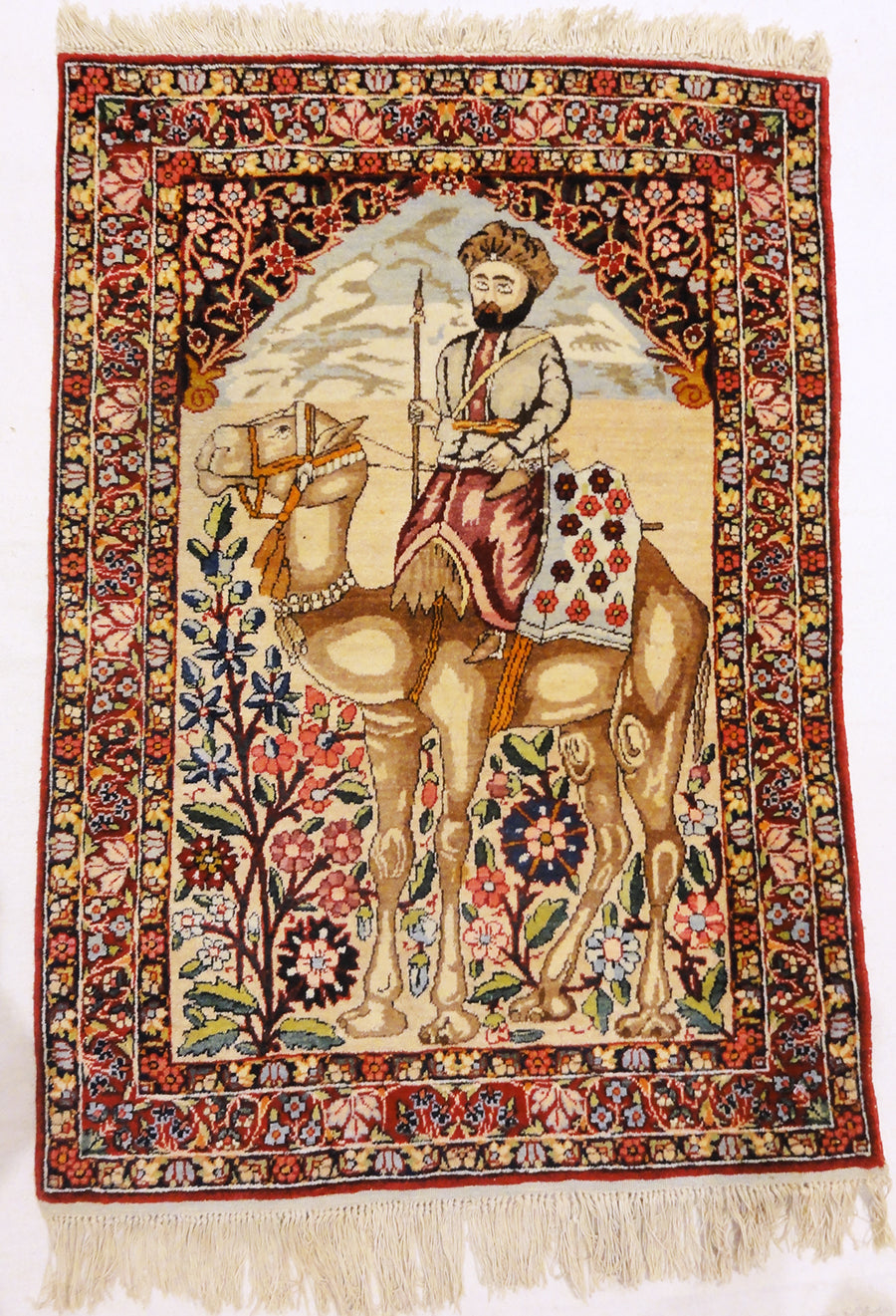 antique Kerman Ravar Rugs & More