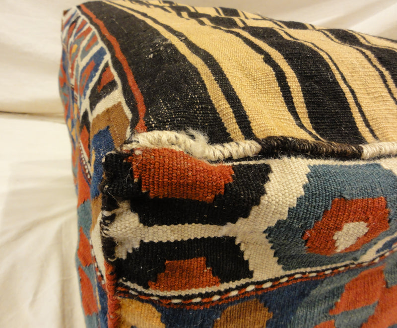 30801 Antique Caucasian Mafrash donkey moving bags.