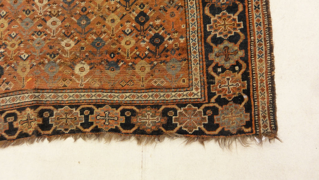 Antique Khamseh Rug 34583