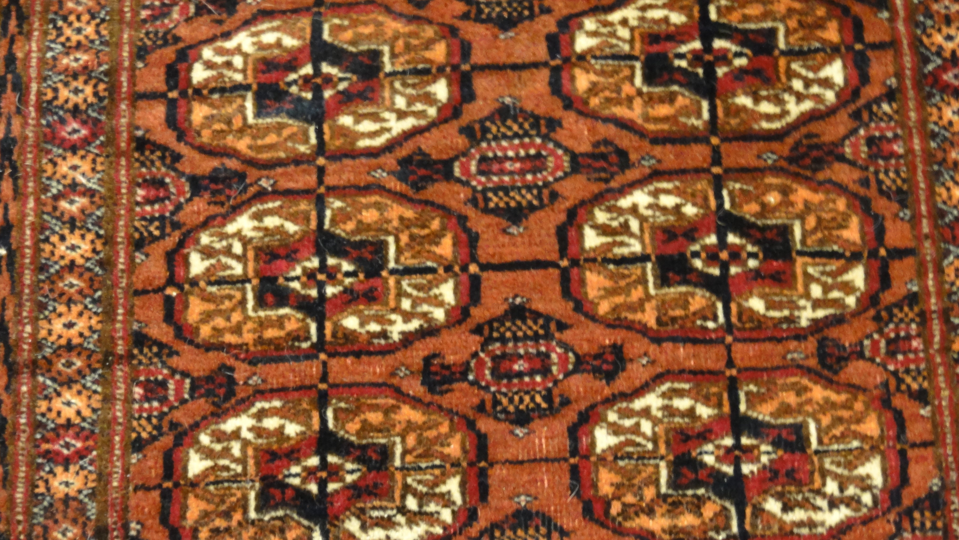 34568 Antique Turkoman Rug