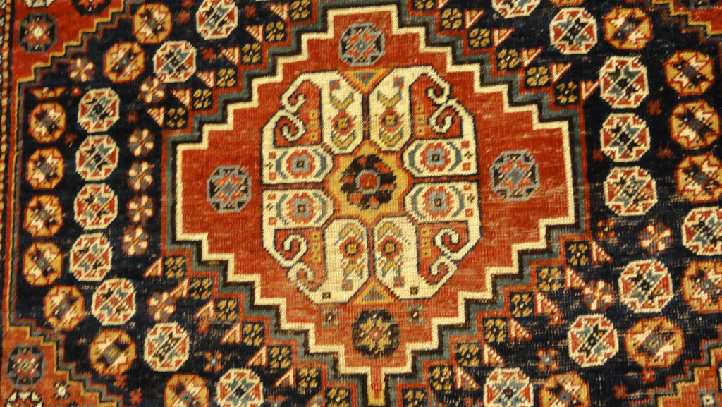 Antique Qashqai rug 34561