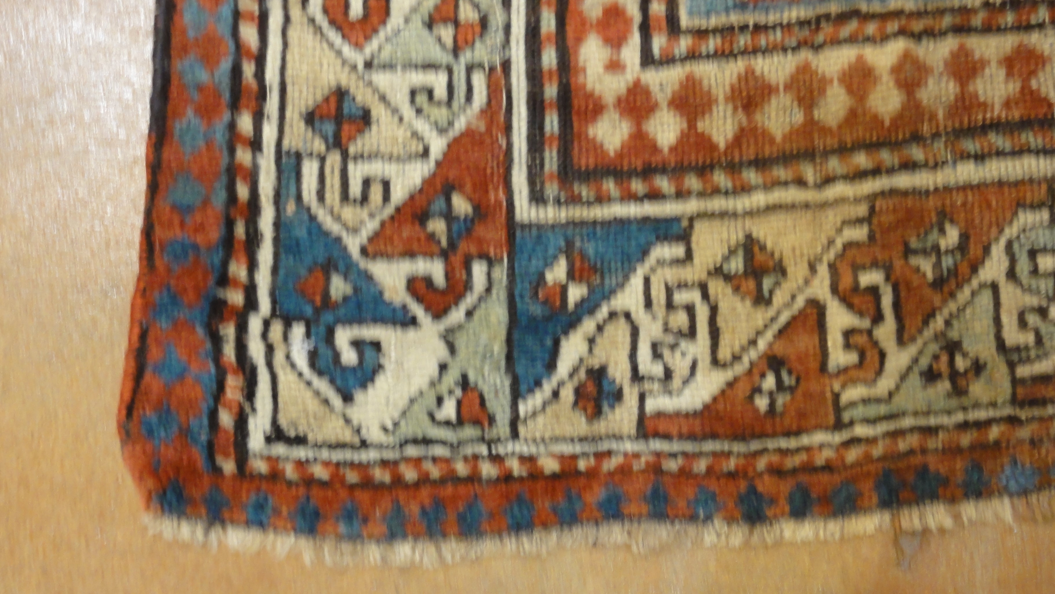 Antique Kazak Rug 34571