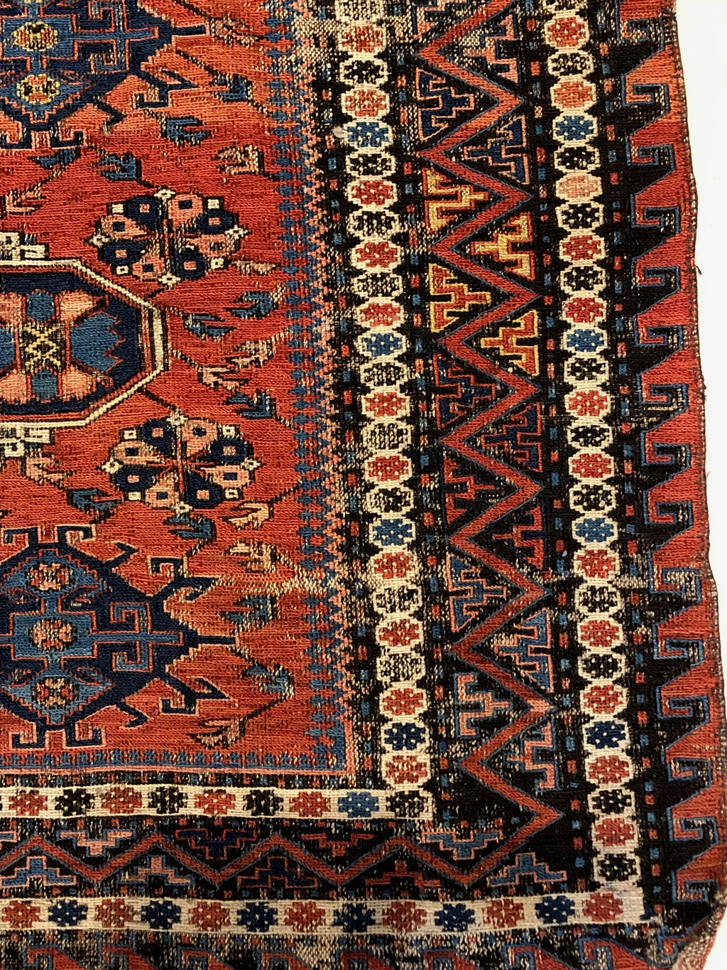 Antique Kuba Soumak Caucasian Rug 38229