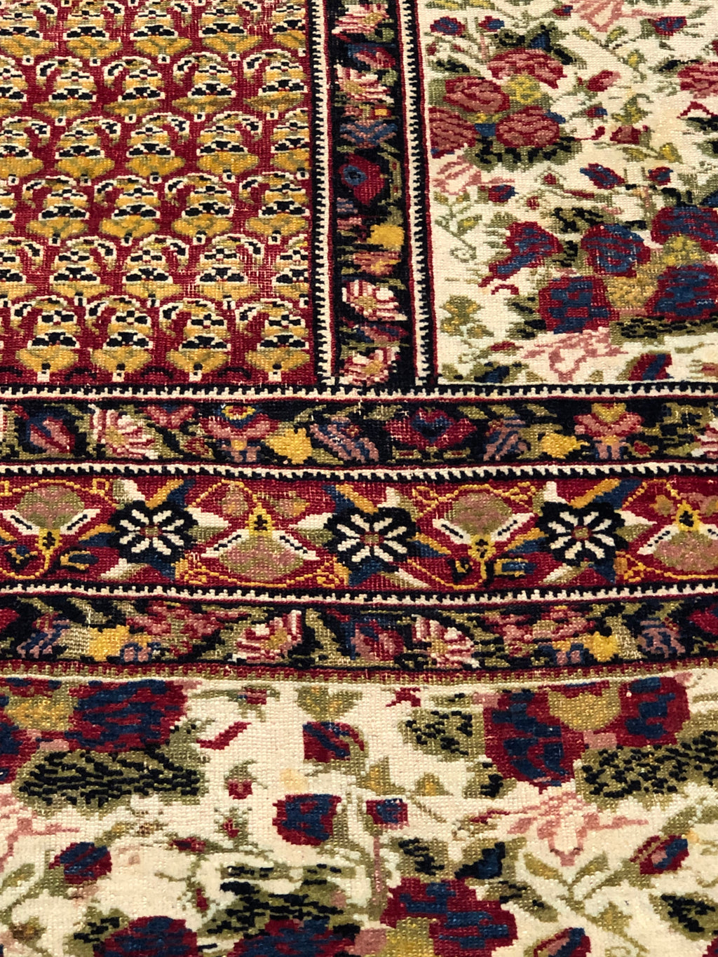 Unique Antique Afshar Triclinium Rug 37888