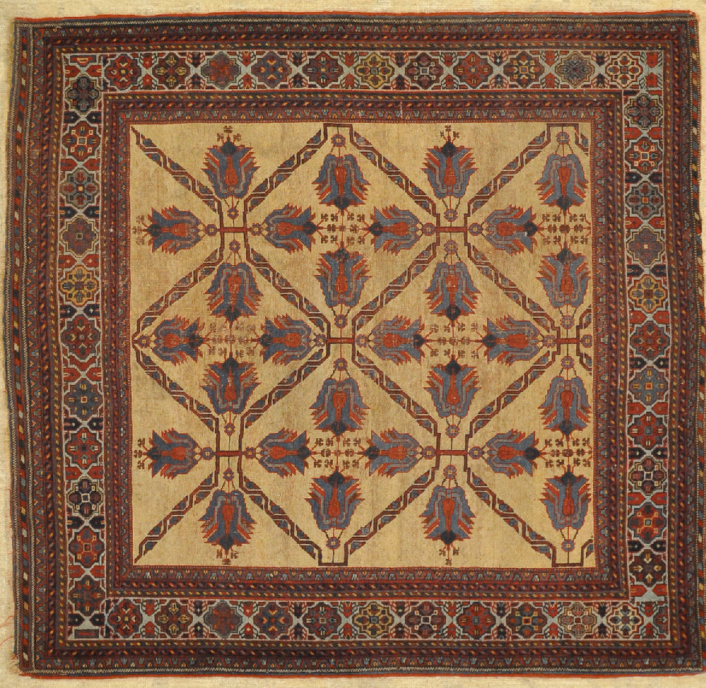 Fine Antique Afshar Rug santa barbara design center 29839