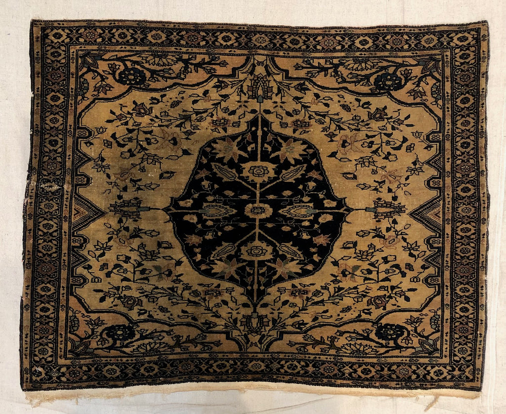 Antique Rare Farahan Poshti-rugsandmore