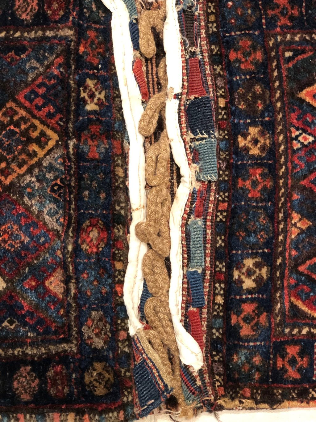 38233 Antique Jaf Kurd Double Khorjin