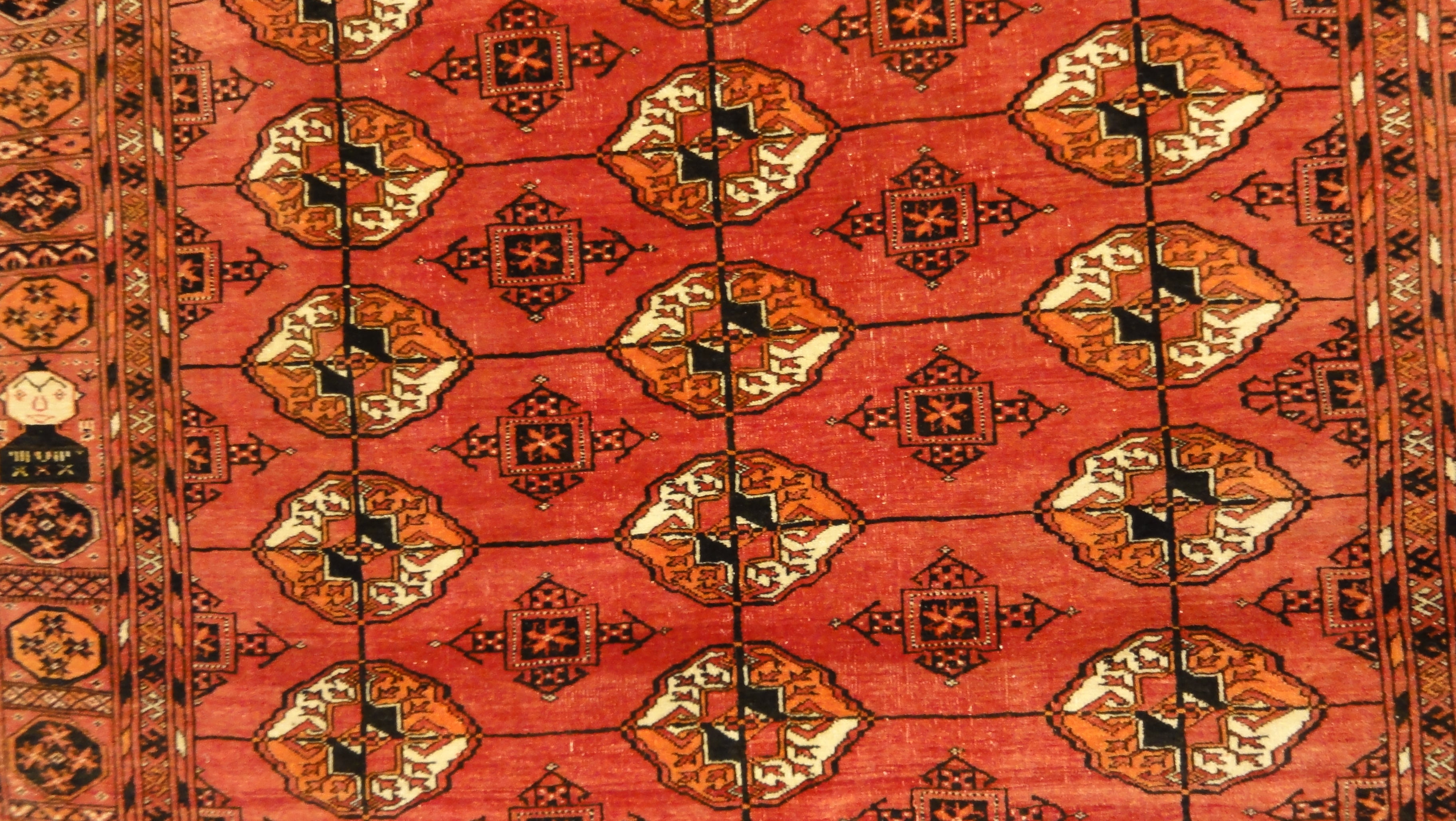 Antique Turkaman Rug 34595