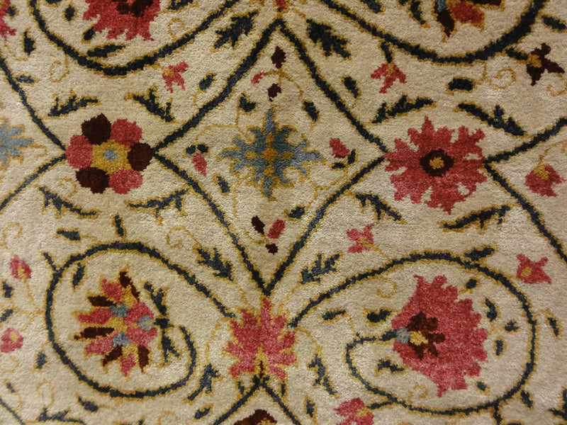 Finest Silk Suzani Rug 35126