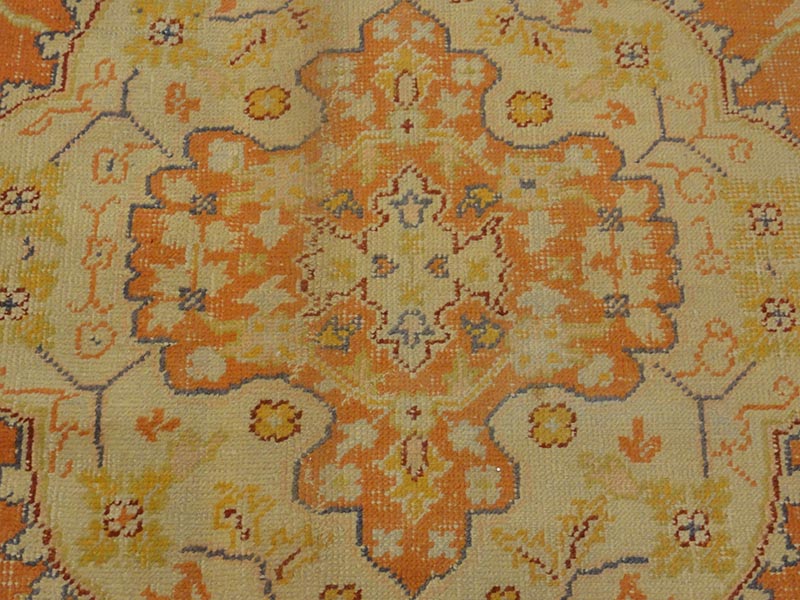 43694 Antique Turkish Oushak