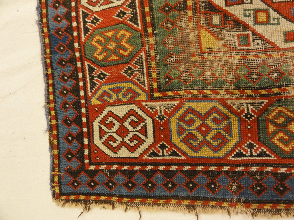 Antique Gendje rug Santa Barbara Design Center