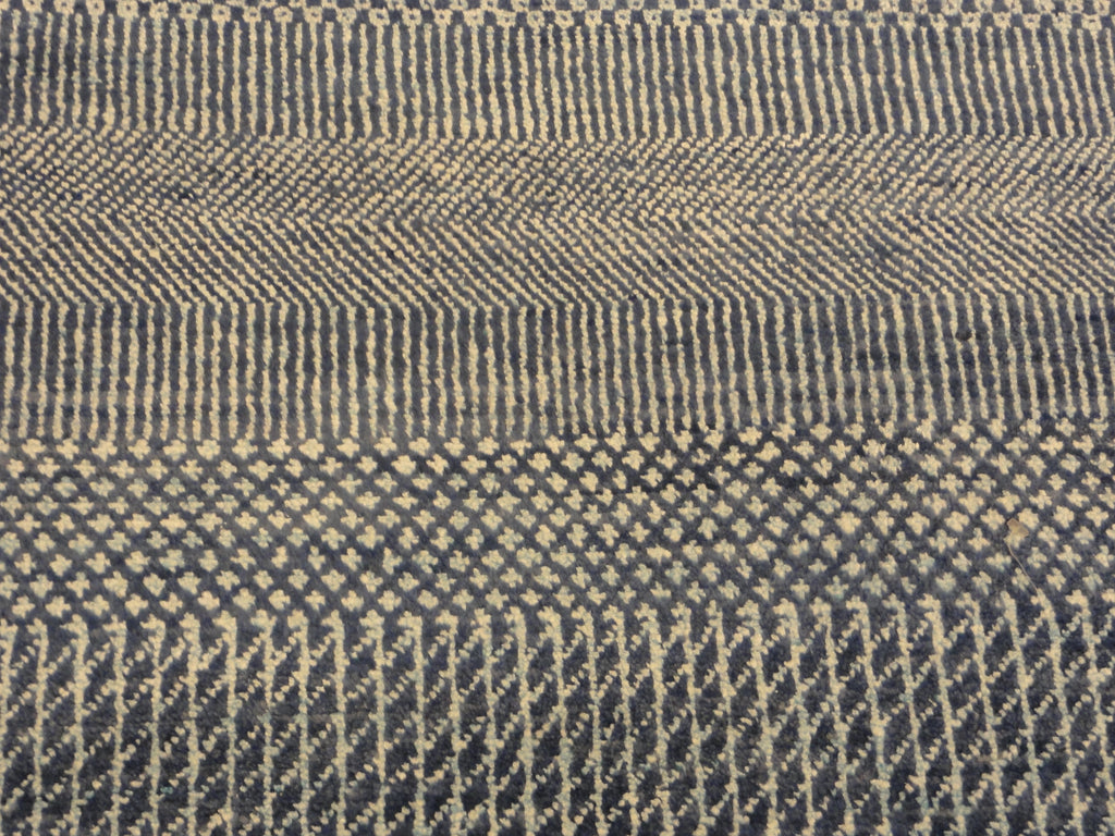 30524 Blue Modern Rug