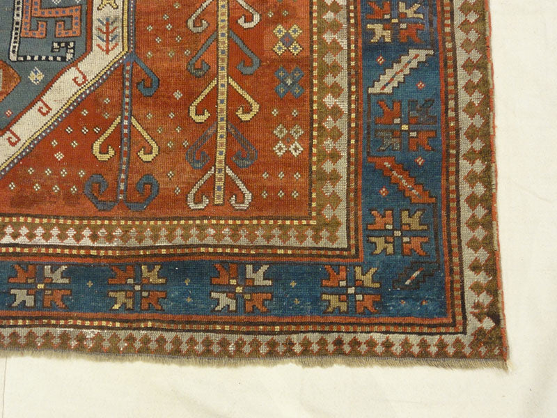 Antique Sewan Kazak Woven CA 1860 30817