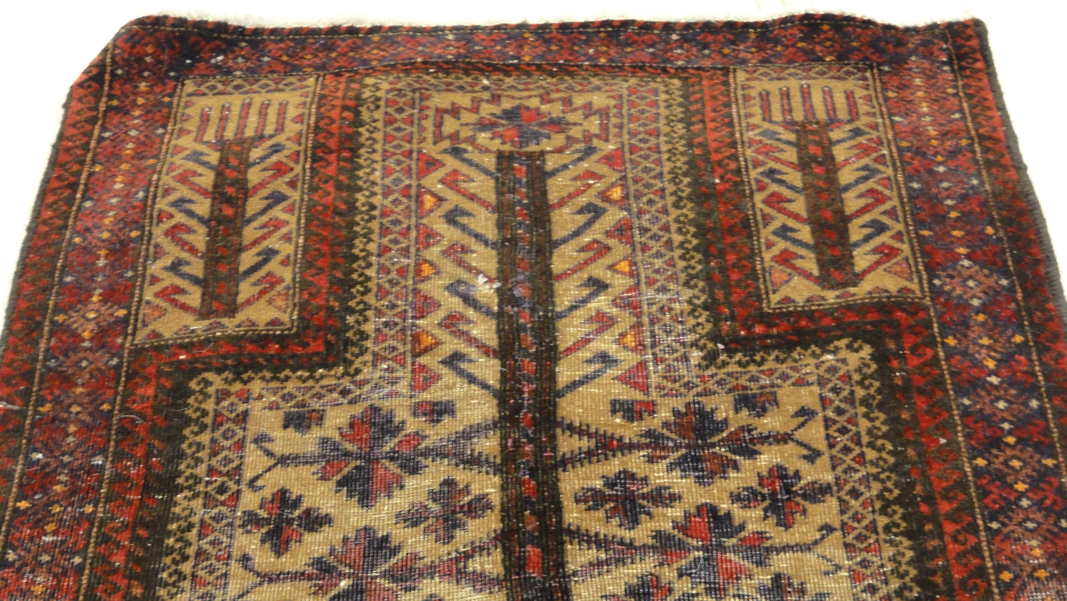 34631 Antique Baluchi Rug