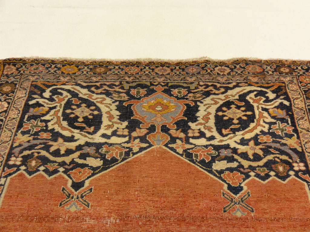 Antique Ziegler Sultanabad Rare Meditation Piece 30127