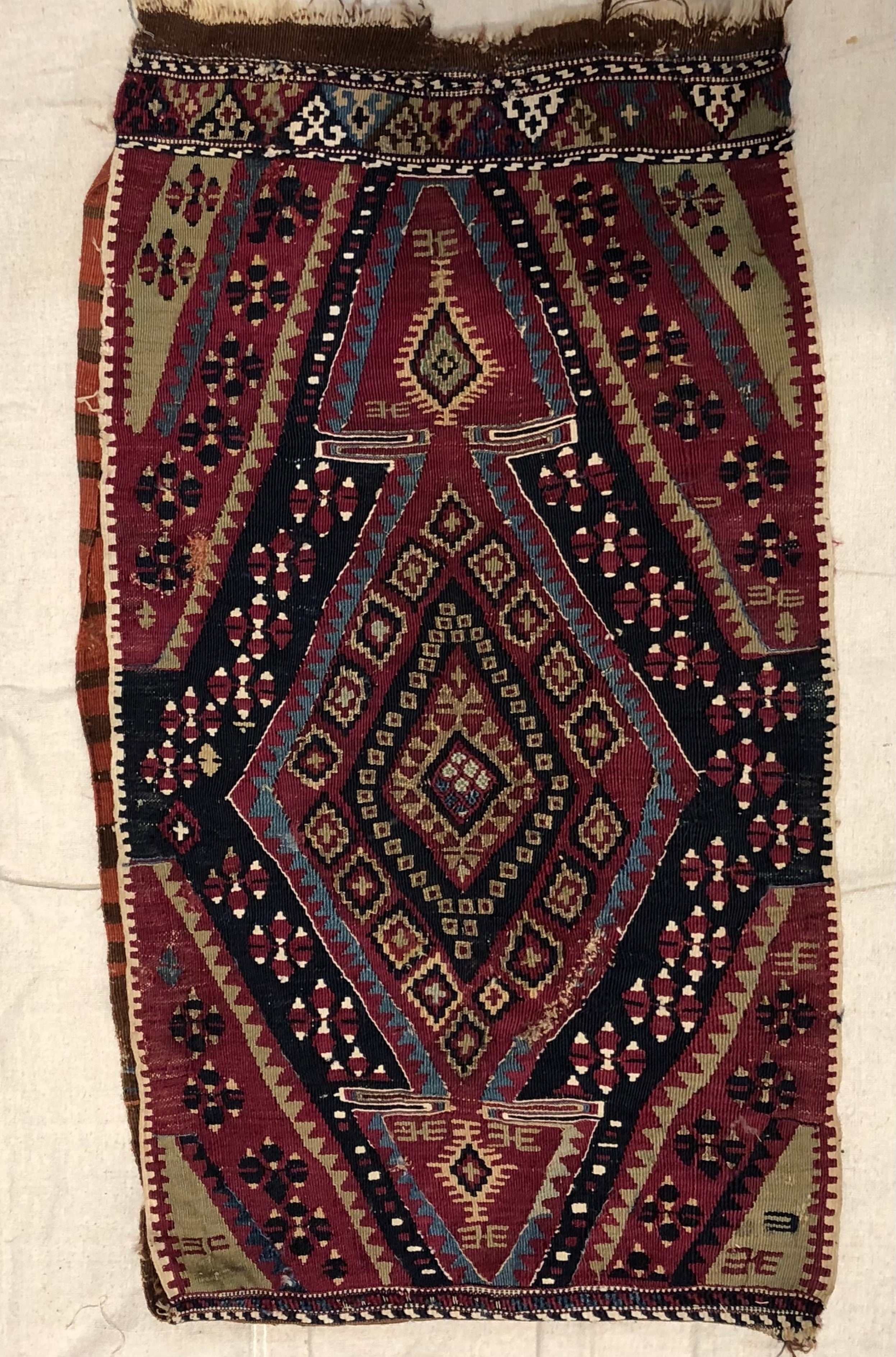 Antique Yastik Kelim -Rugsandmore