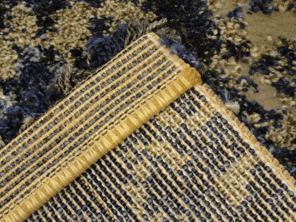 33029 Modern Grey Navy Rug