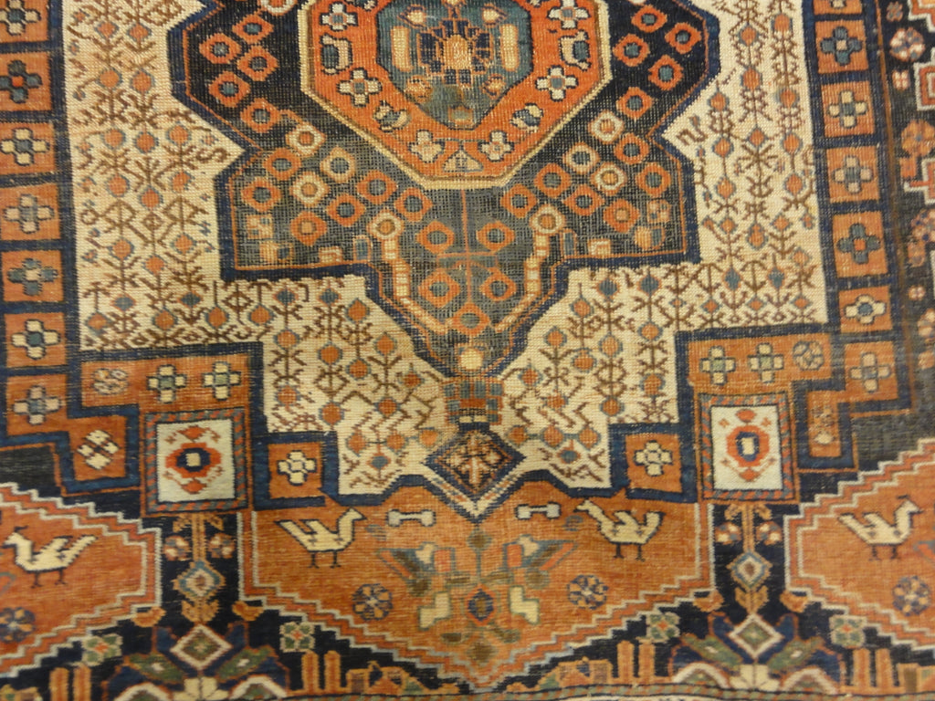 Antique Persian Afshar Rug Circa 1880 30730