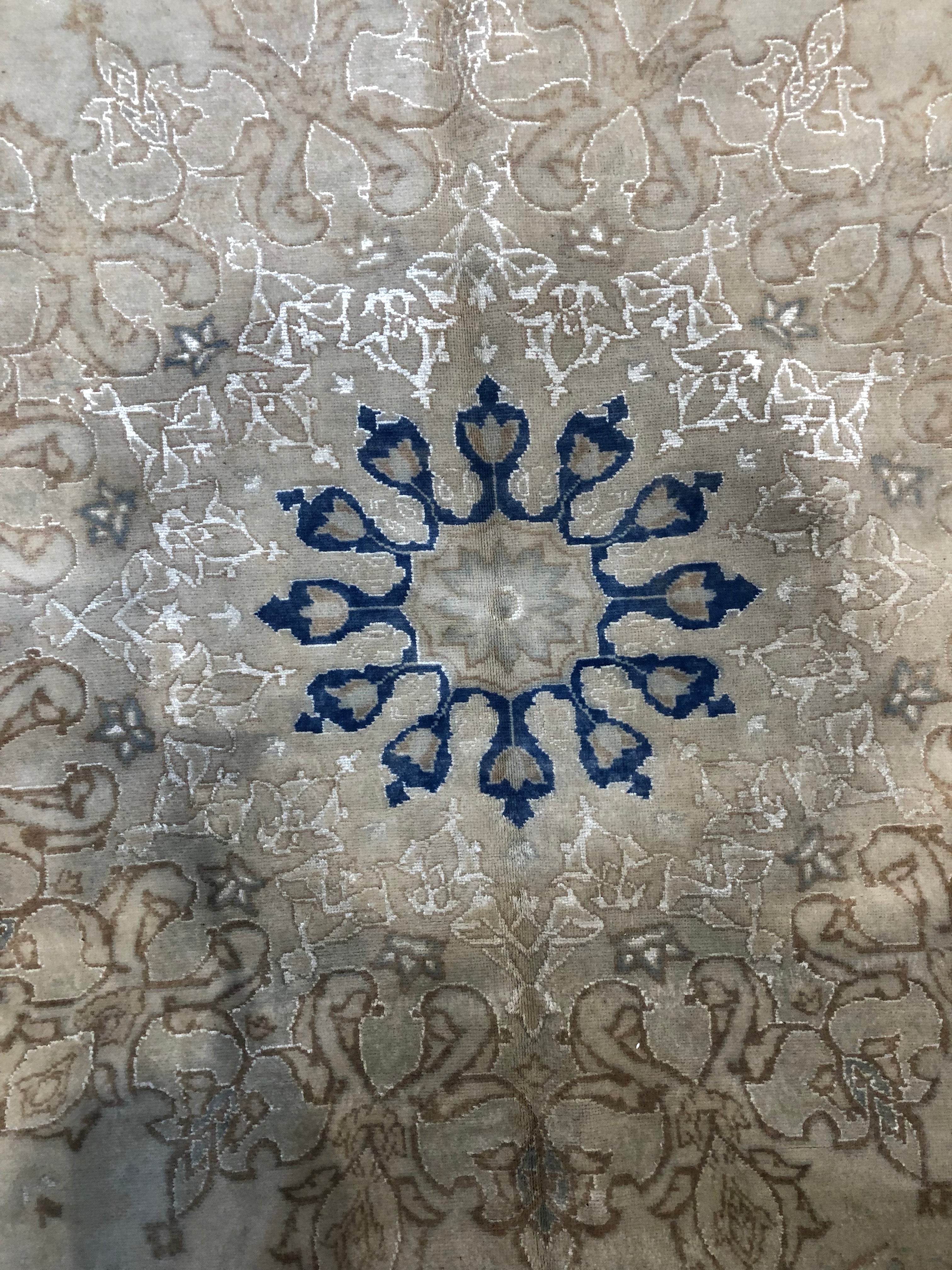 Finest Vintage Persian Tabriz 37303