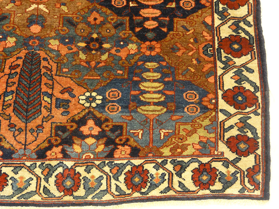 Fine Antique Bakhtiari Rug-Rugs & More-Santa Barbara Design Center