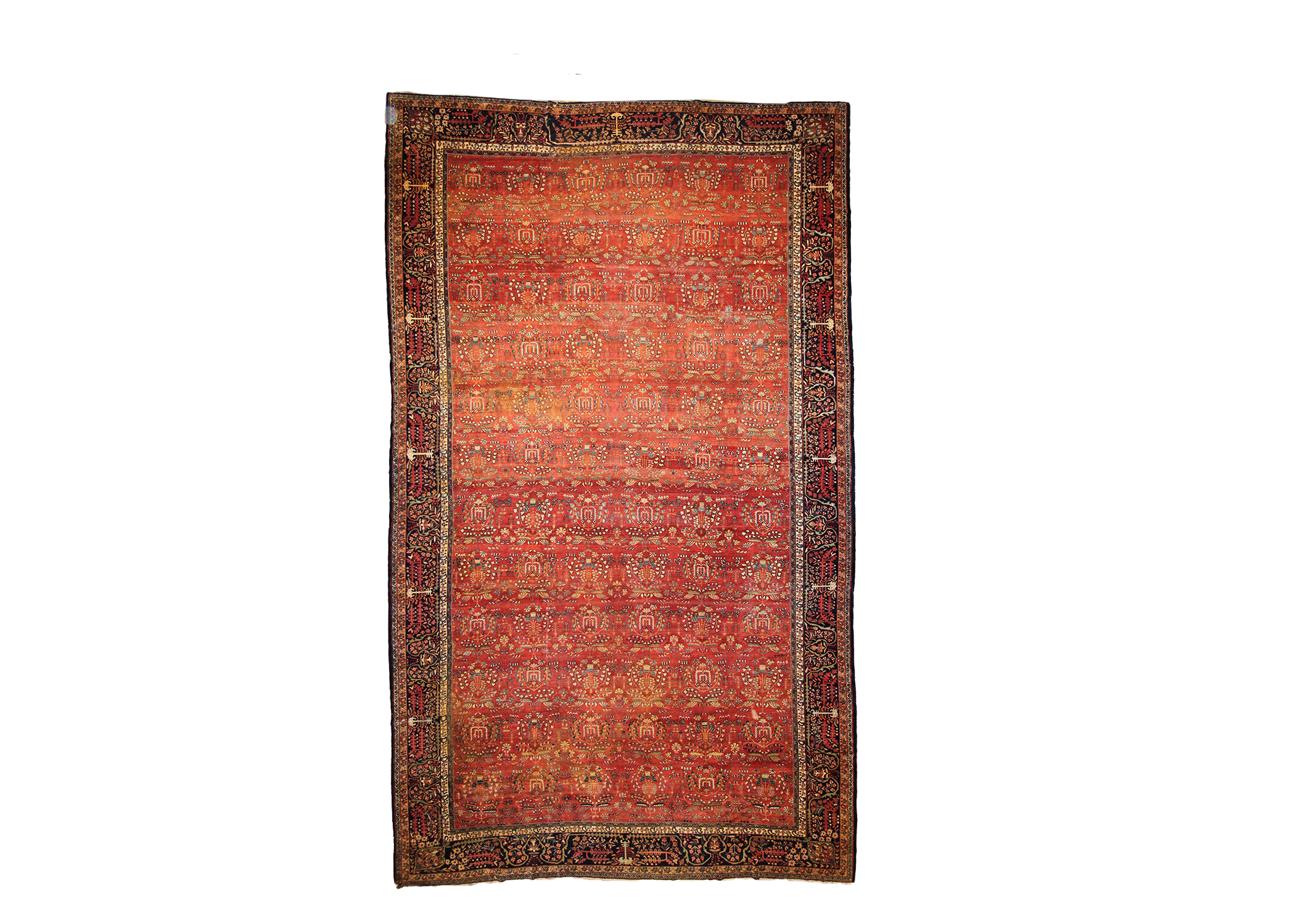 33258 Antique Sarouk Farahan in perfect condition