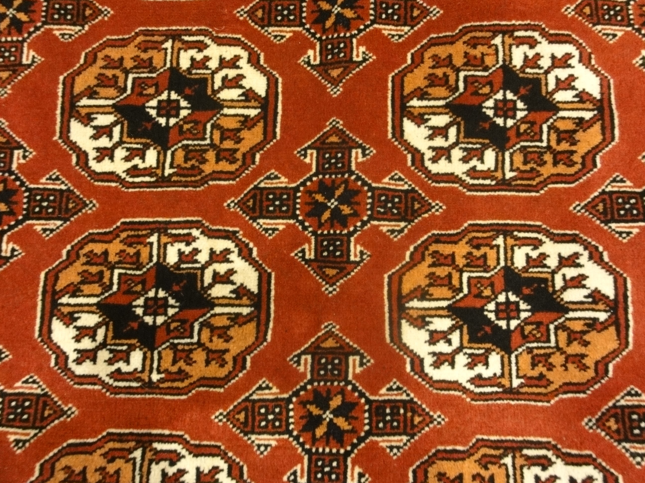 30341 Vinatge Persian Turkomen with Silk Foundation