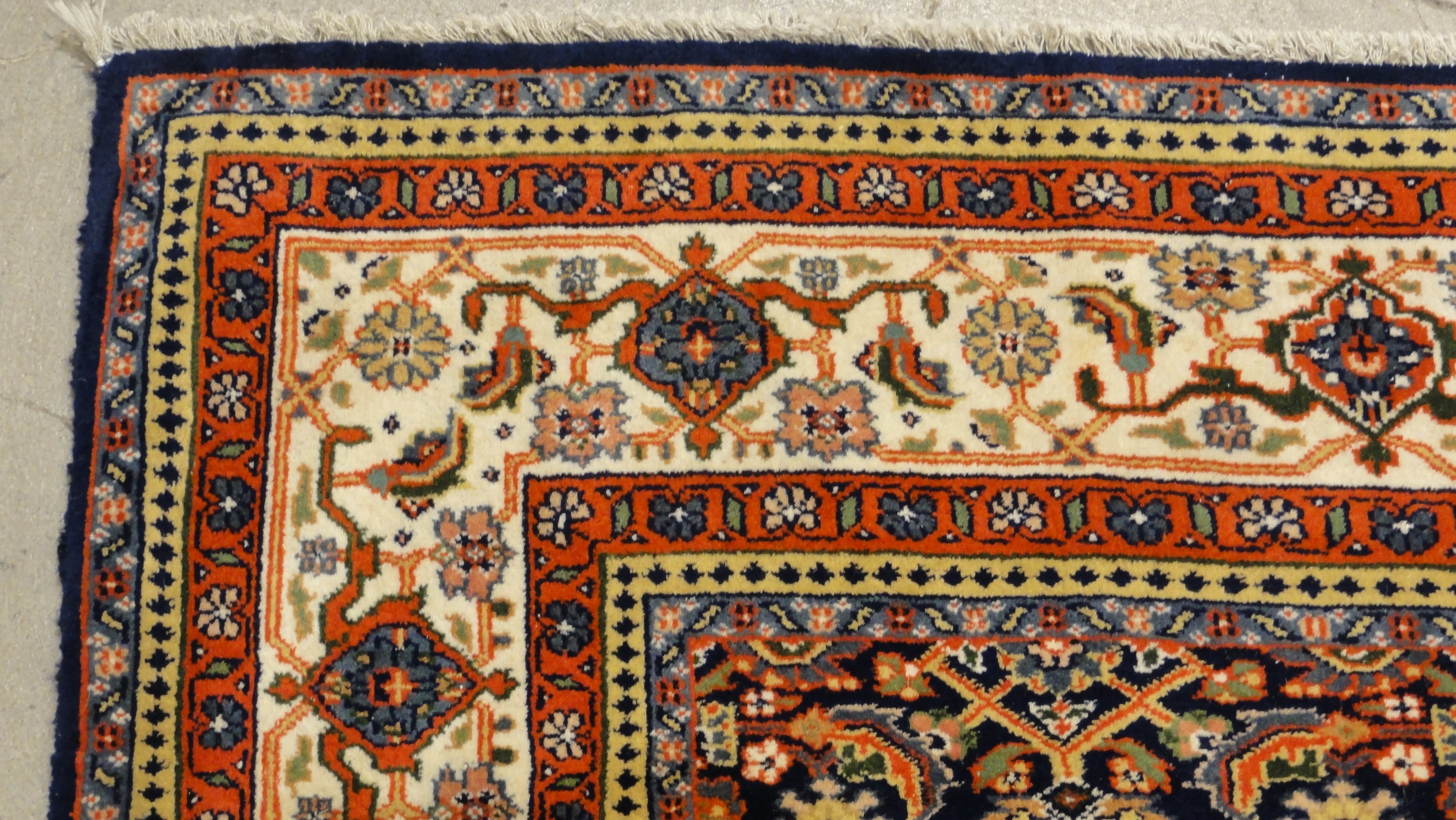 34198 Vintage Herati Rug
