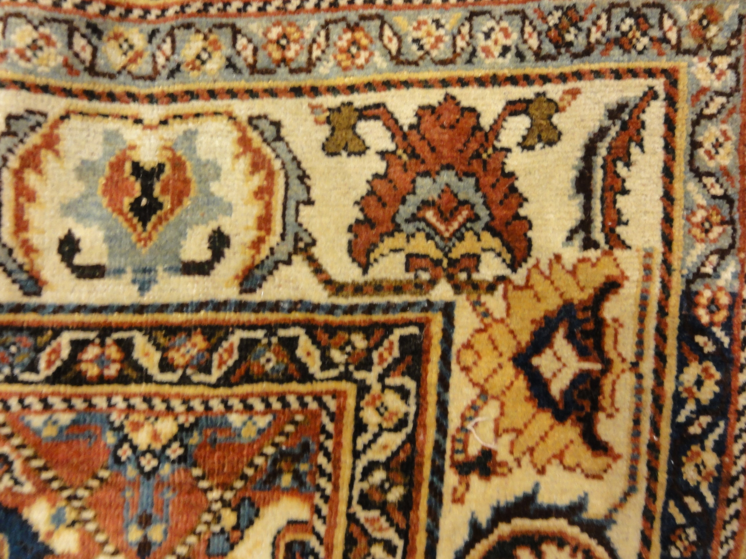 Antique Persian Qashqai Rug in Perfect Condition Genuine Authentic Woven Carpet Art Santa Barbara Design Center Rugs and More