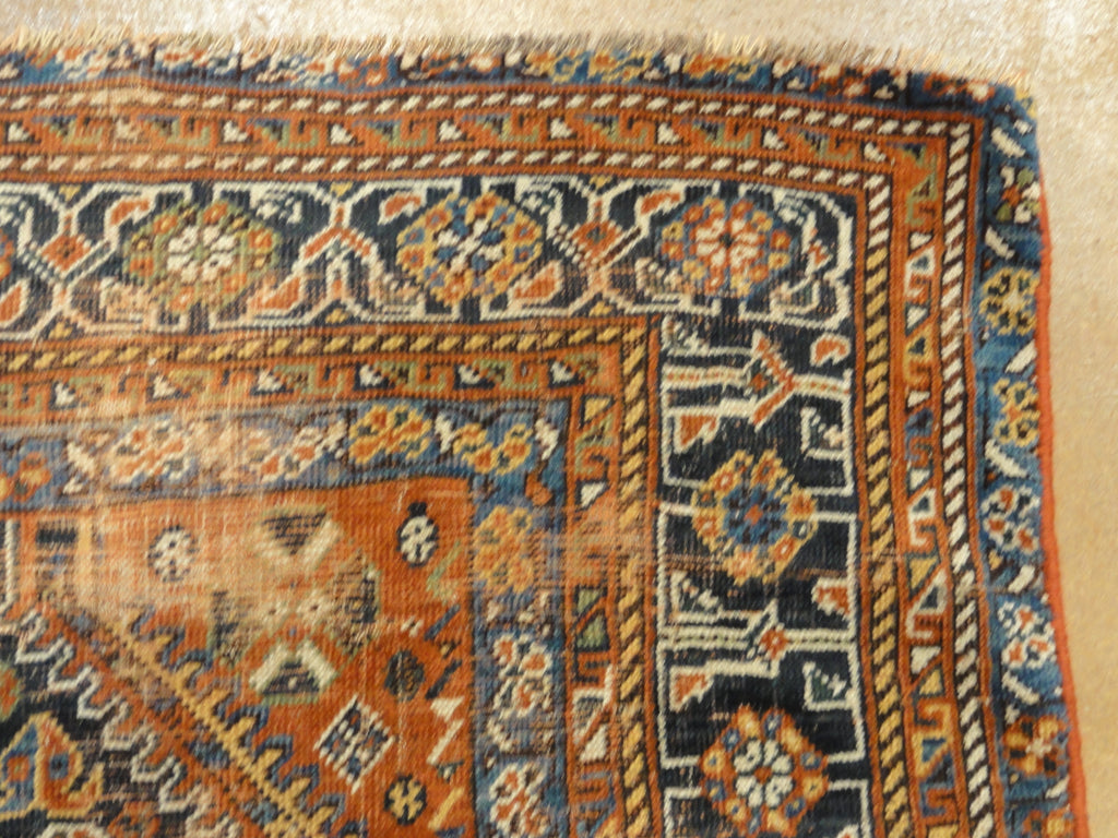 Antique Qashqai Rug 34976