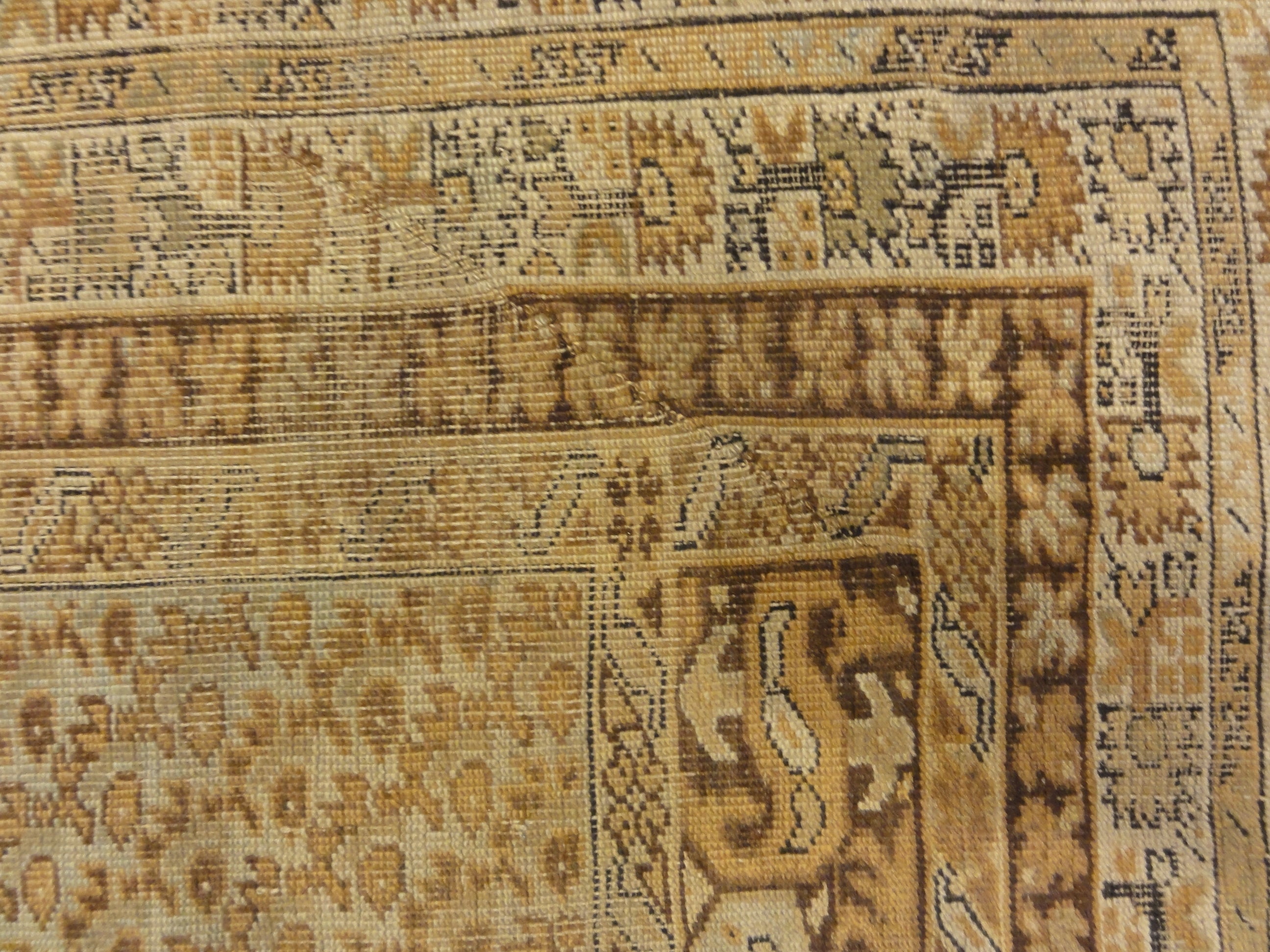 Circa 1700 Antique Kircehir Classic Turkish Rug 30133