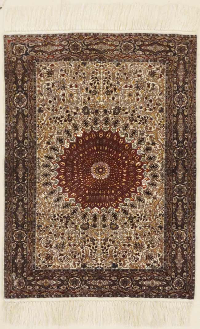 Finest Silk Tabriz rugs and more oriental carpet 31791-