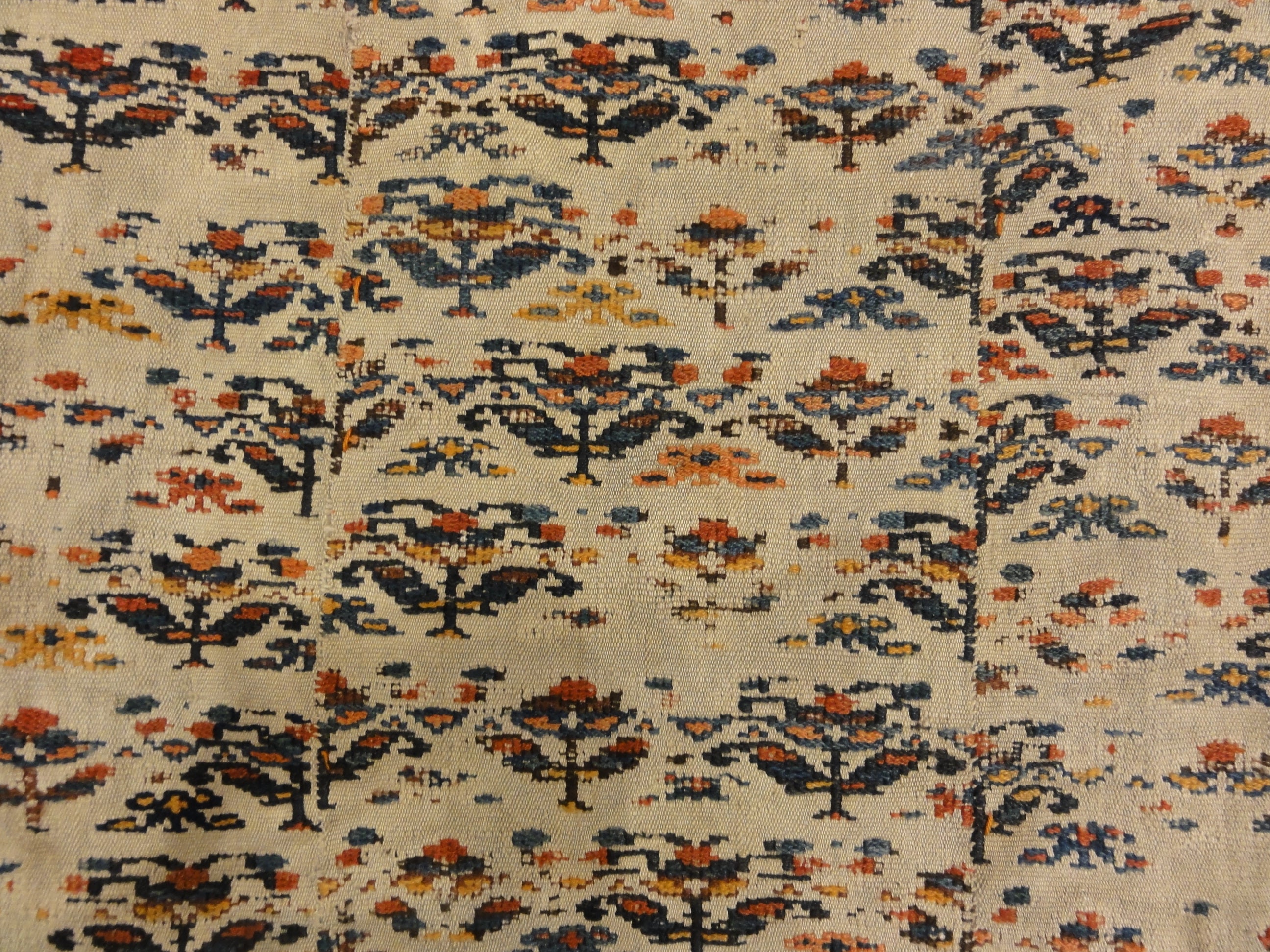 Fine Antique shahsavan korsi cover needle 30692