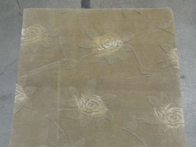 Fine Rose Tibetan Runner 43889